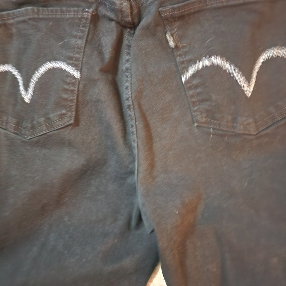 Levi's black jeans